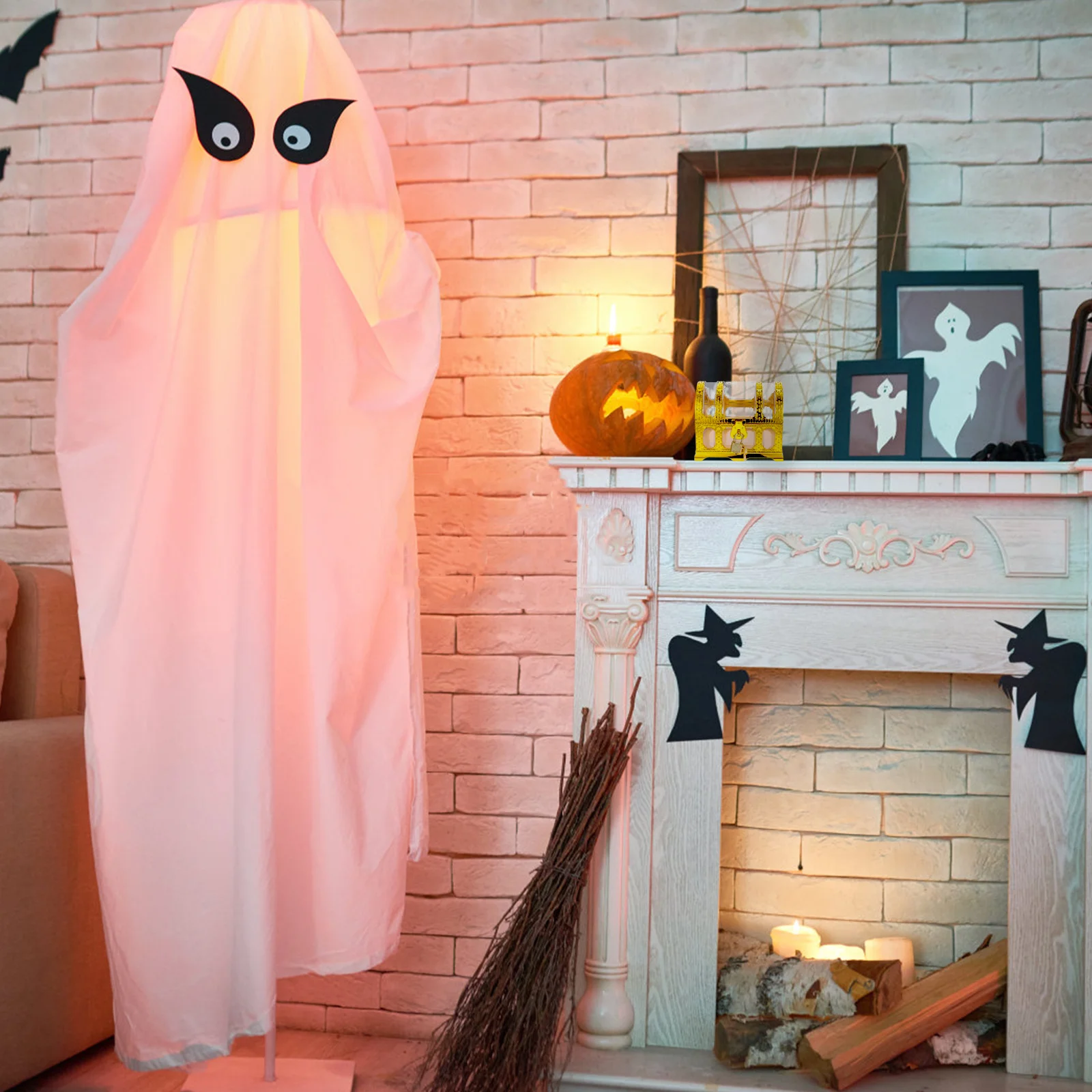 

Premium Plastic Pirate Treasure Chest with Gold Finish Large Capacity Storage Box for Coins Maps and Playtime Accessories Fun