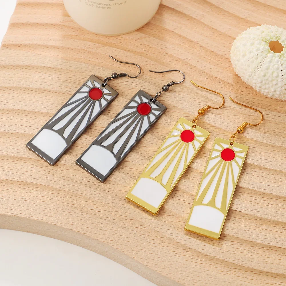 שד חדש ואת העגיל מתכת עגיל טרנדית סרט קריקטורה טרנדית עגיל אופנתי אישה אישה גברים מזכרות מתנות