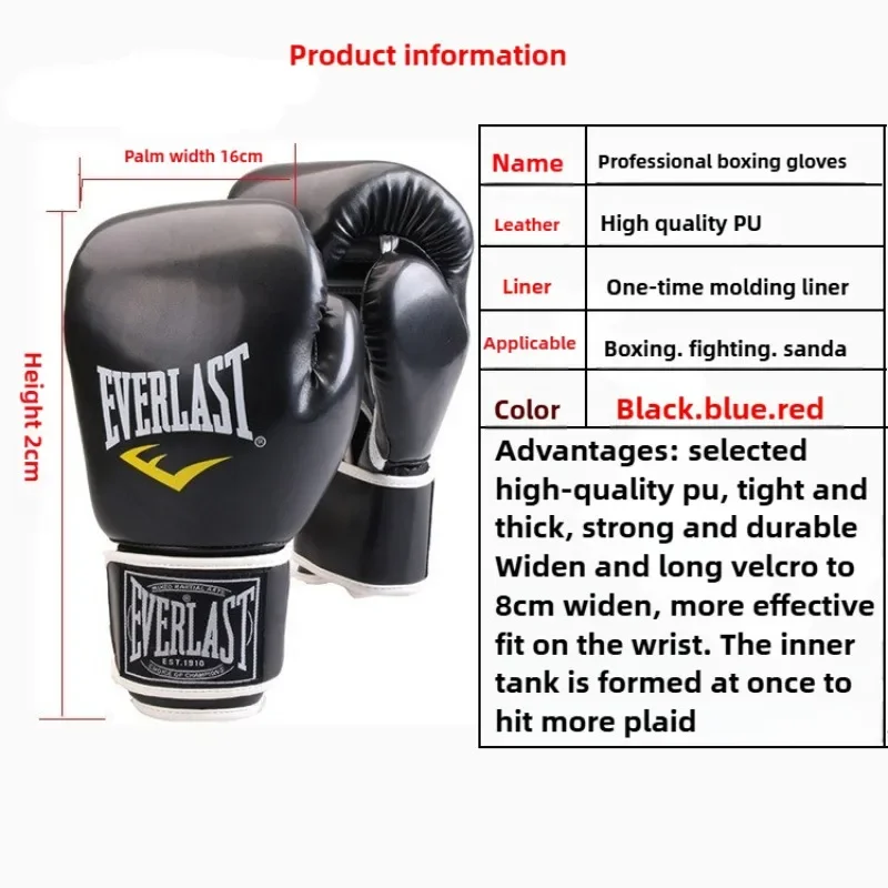 Quente! Luvas de boxe homens adultos unissex sanda treinamento sacos de areia luvas de combate livre esportes fitness boxe equipamento