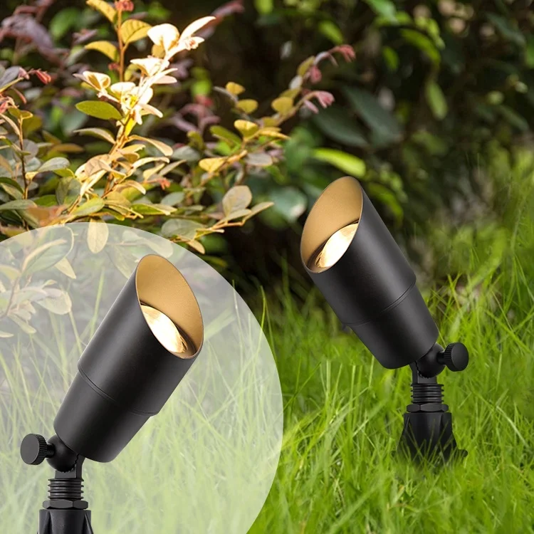 ダイカストアルミ製スポットライトアップライト-12v低電圧景観屋外照明防水ツリーアップライトスポットライトアクセント照明