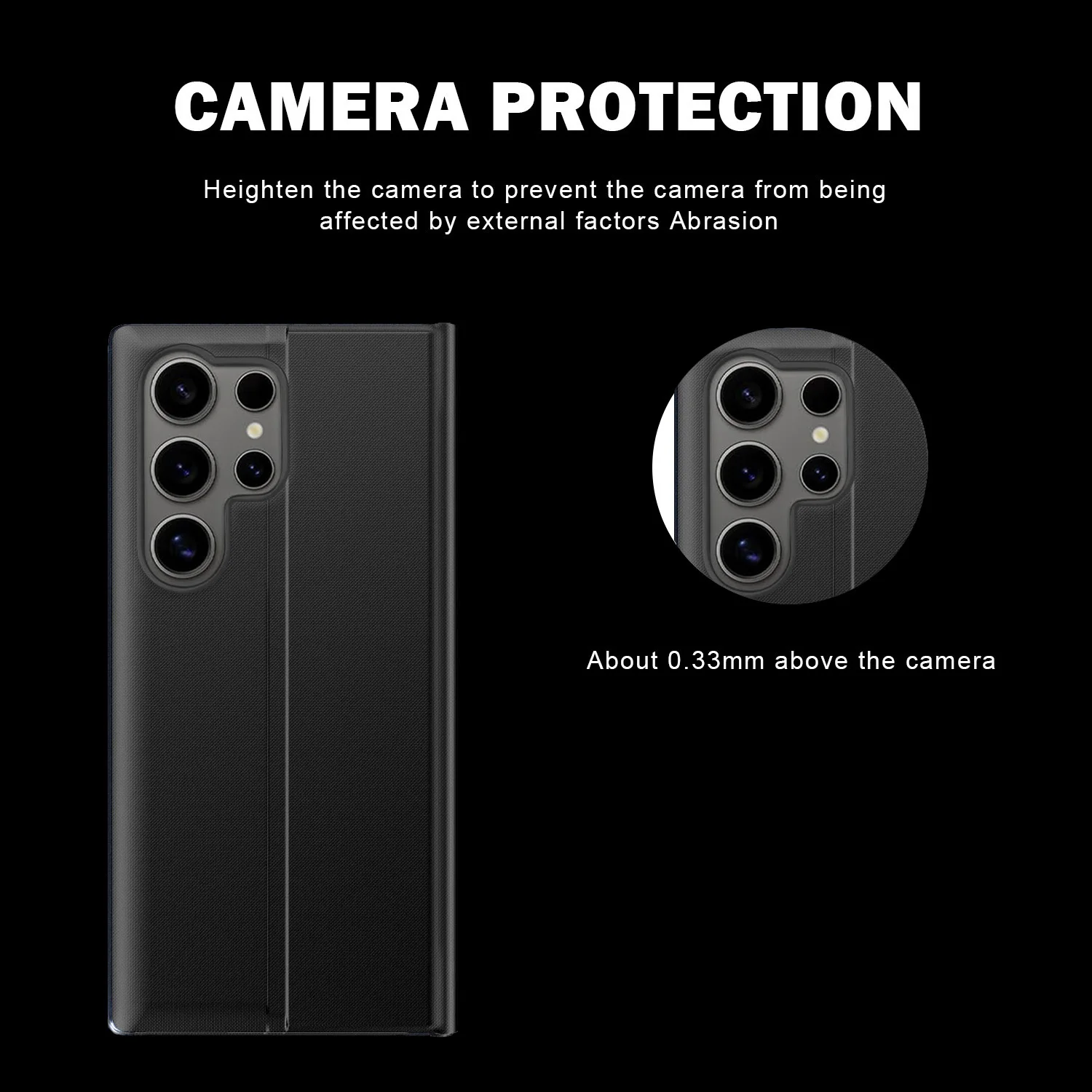 

Shockproof Phone Cases For Samsung Galaxy S26 ,S26 Plus ,S26 Ultra ,Luxury Magnetic Side Window Flip PU Leather Case Stand Cover