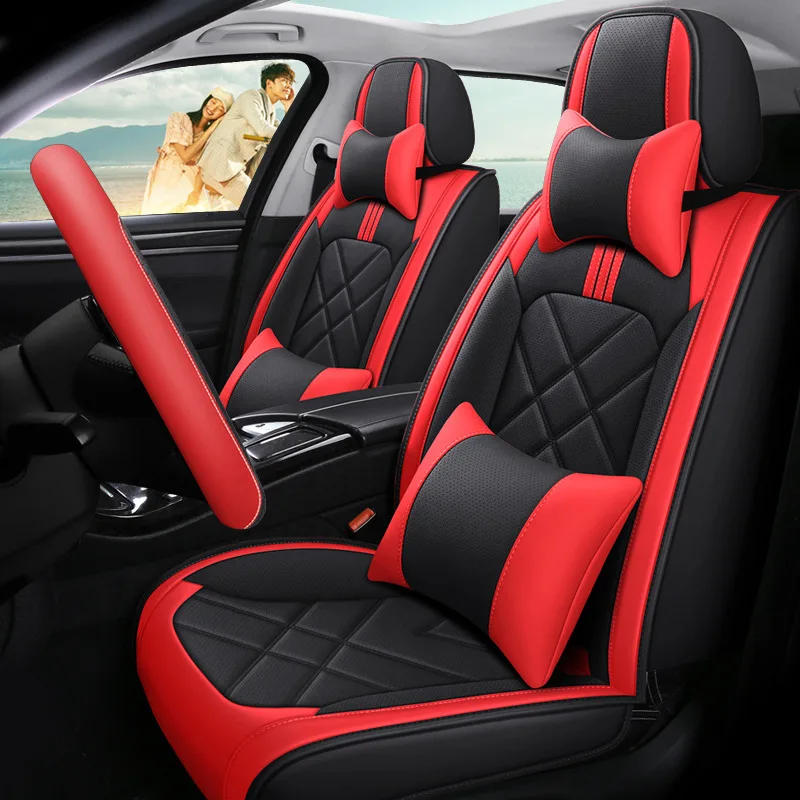 

Full Leather Car Seat Covers For HONDA All Car Models Civic City CRV CRZ Accord Elysion Fit Jade Jazz Accessories Interior
