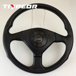 14 Inch  PU Auto Racing Steering Wheels Universal Deep Corn Drifting Sport Steering Wheel with TIYPEOR Logo