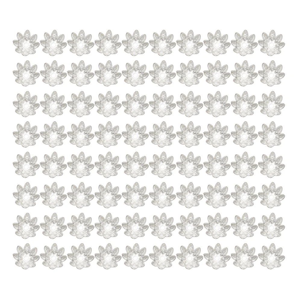 

500 PCS Retro Bead Hat Pendant DIY Jewelry Charm Caps Accessories Findings Making