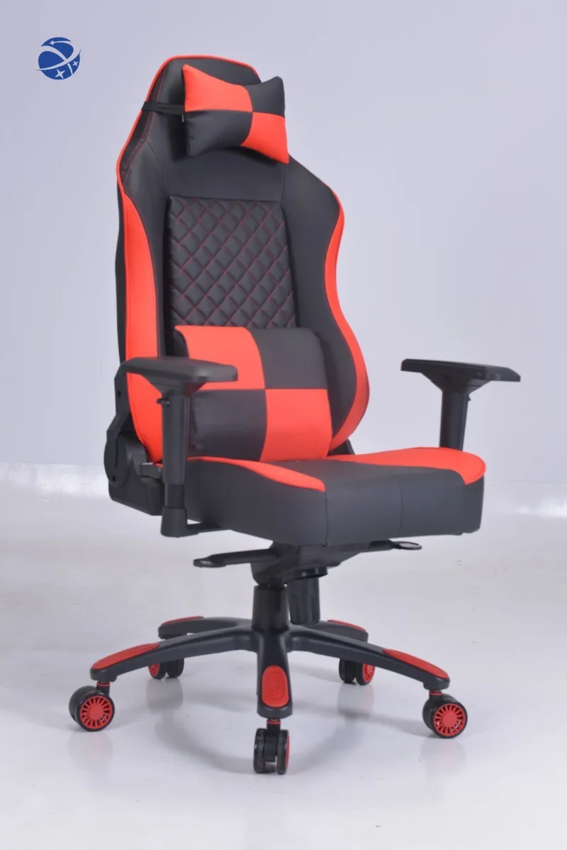 YYHCwholesale 2022 cadeiras gamer custom logo seat-height adjustable gas lift recliner anji ergonomic gaming chair