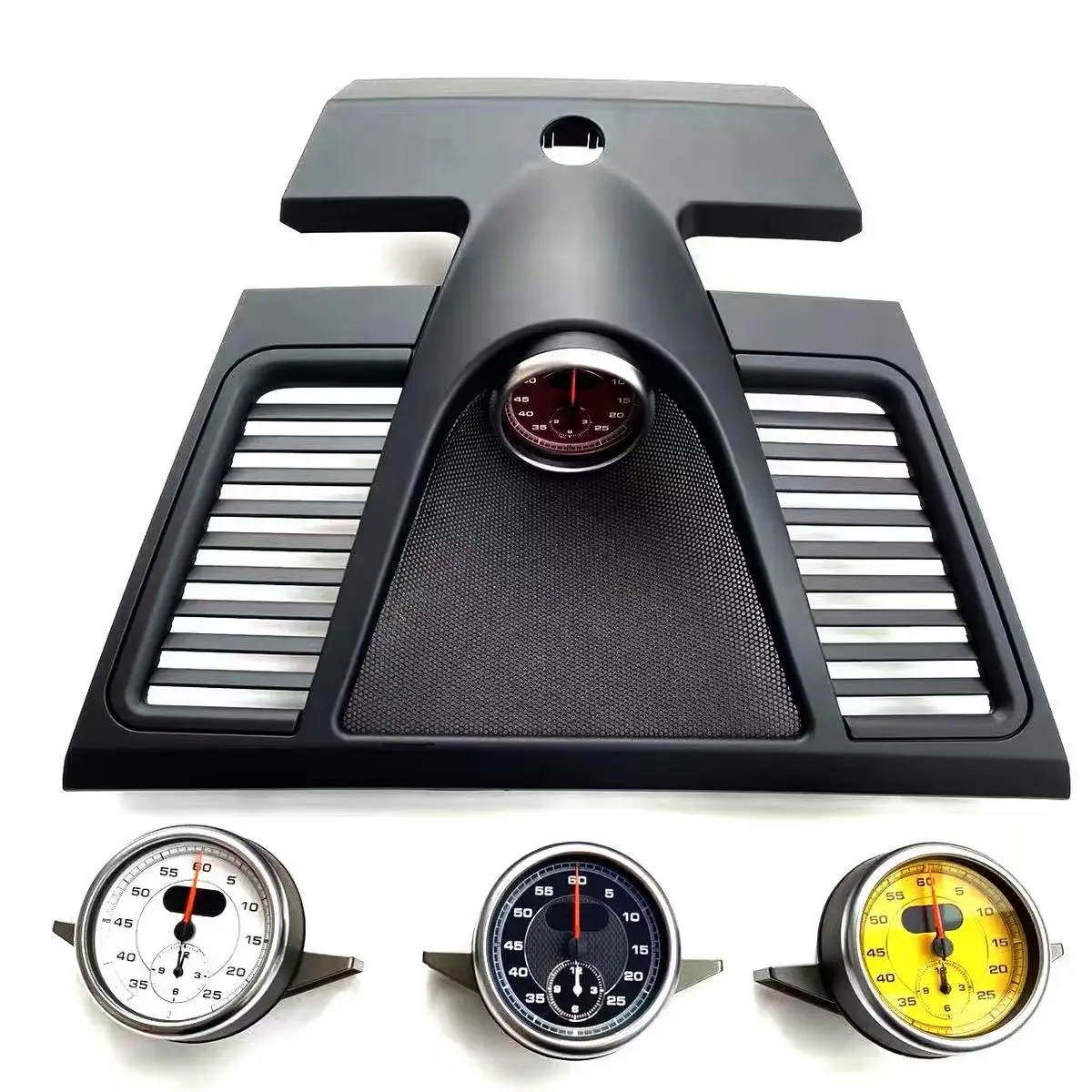 For Porsche Panamera 970 2010-2016 Performance Parts New Interior Modification Kit Speed Timer Stopwatch Compass Central Console