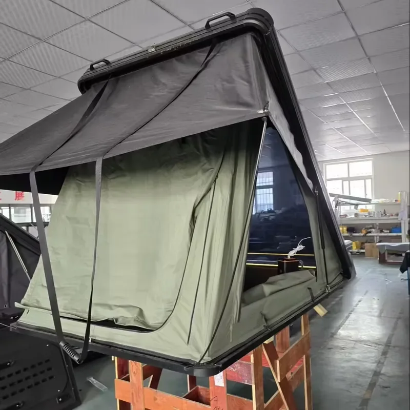 4x4 Aluminum Roof Top Tent for Overland Offroad Car-2 Person Waterproof Four-Season Outdoor Camping Adventure