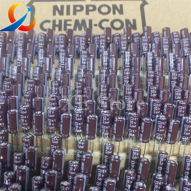 50PCS KY 50V2.2UF Volume 5X11MM NCC Electrolytic Capacitors EKY-500ETD2R2ME11D 2.2UF 50V NNEW