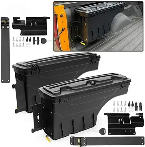 

15 - 22 Chevy Colorado/GMC Canyon Bed Storage: Compatible Tool Box Case Drawer for Right Passenger and Driver Sides