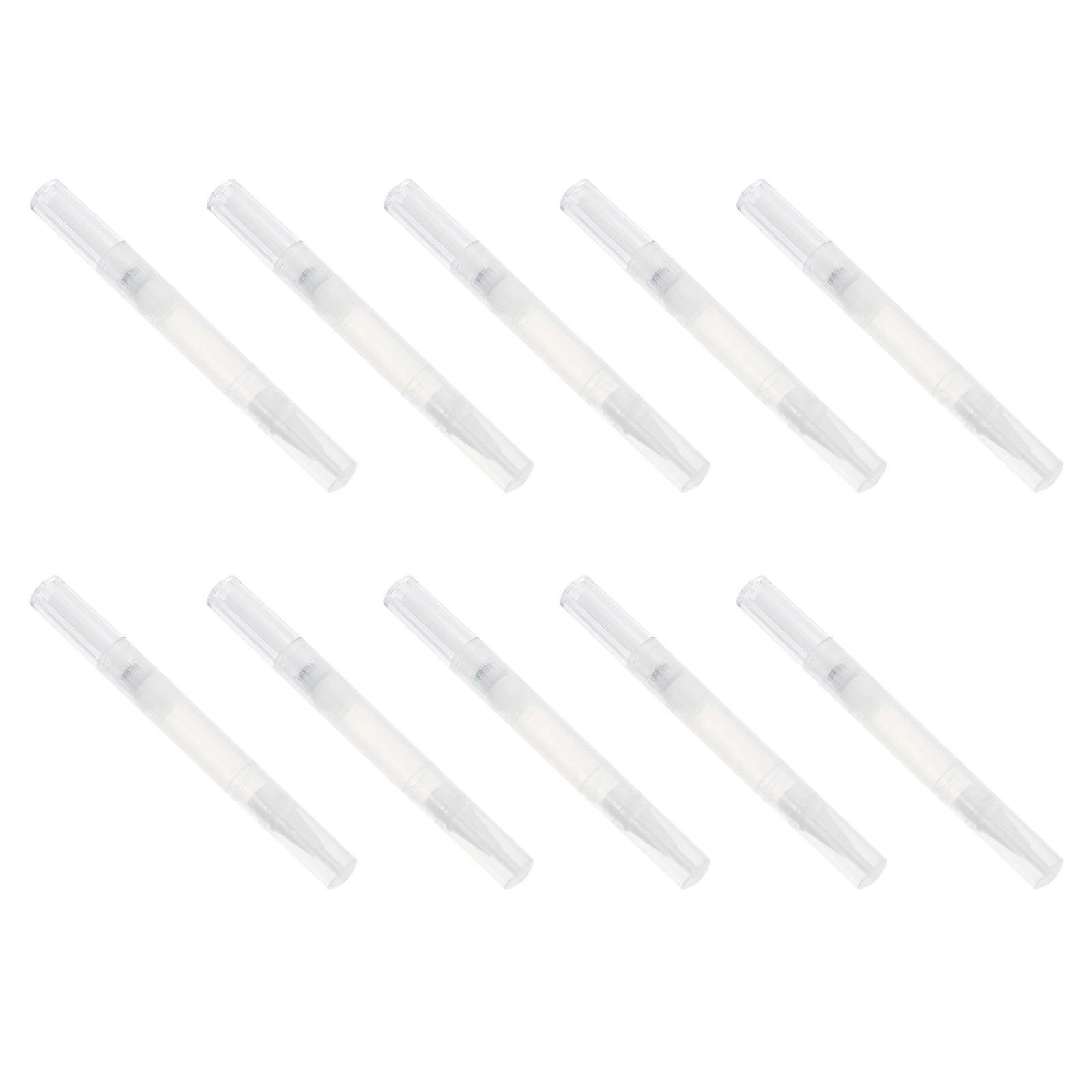 

10 Pcs Nail Polish Empty Essential Oil Pens Tube Lip Gloss Container Containers Pp Supply Female Manicure