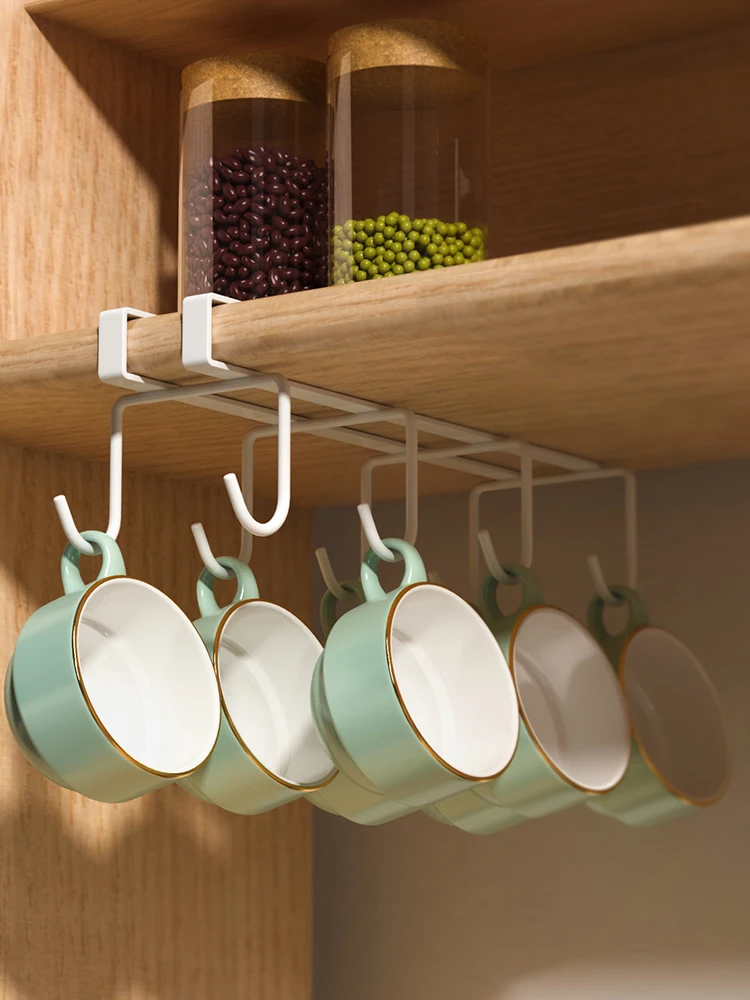 Cup storage rack, water cup drainage wall hanging rack