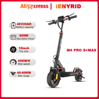 IENYRID M4 PRO S+ MAX Foldable Scooters Electric 800W Motor 48V20Ah Lithium Battery E-Scooter 10 Inch Off-road Tires E-Scooter