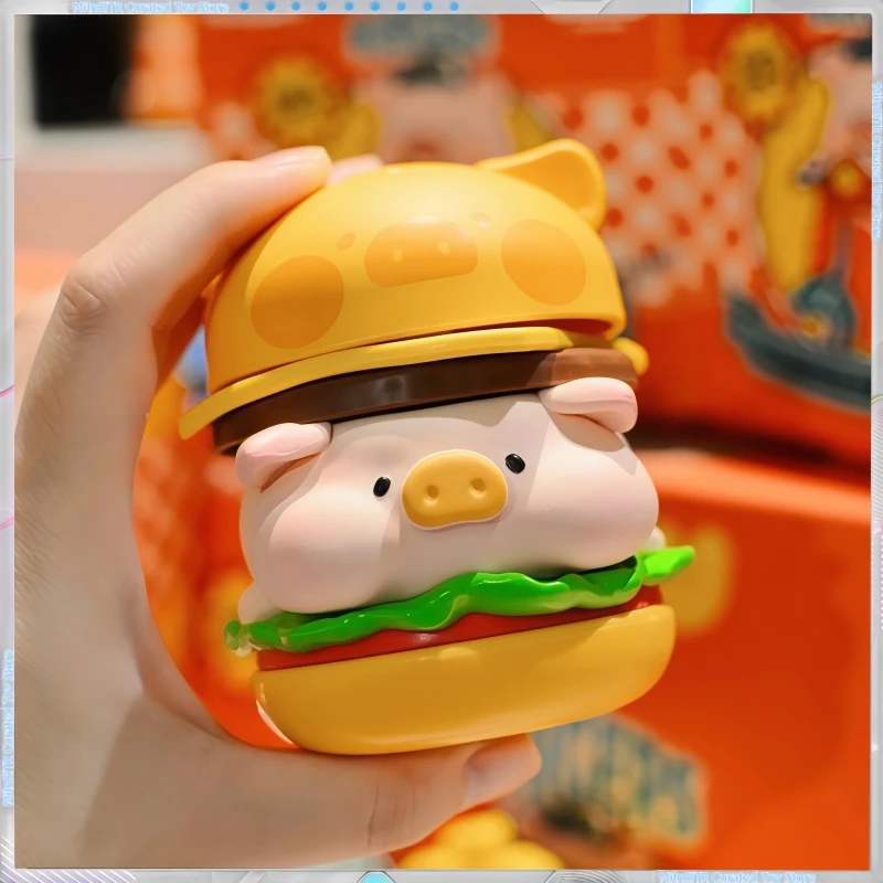 

Toyzeroplus Lulu Pig Burger Blind Box Series Canned Mobile Doll Handmade Jewelry Fashion Trend Blind Box Toy Gifts
