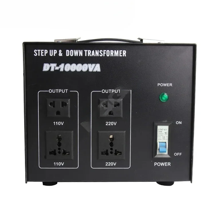 For DT-10000VA 10000W 110V To 220V Voltage Converter 110v Transformer To 220v