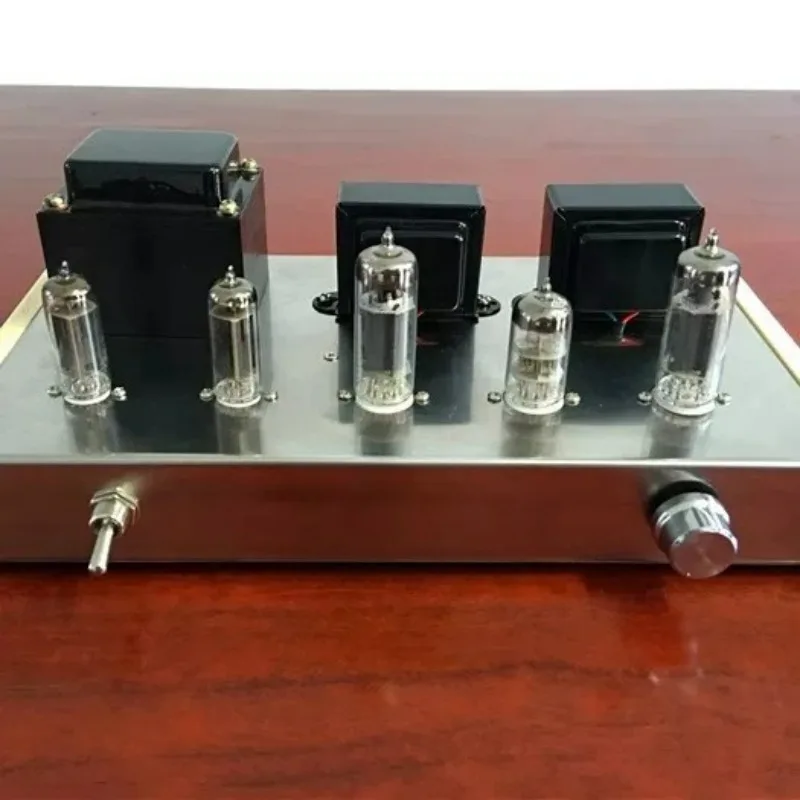 6P1 Tube Amplifier Kit Finished DIY Vacuum Tube Audiophile Amplifier Loose Parts Self-assembled Finished Product
