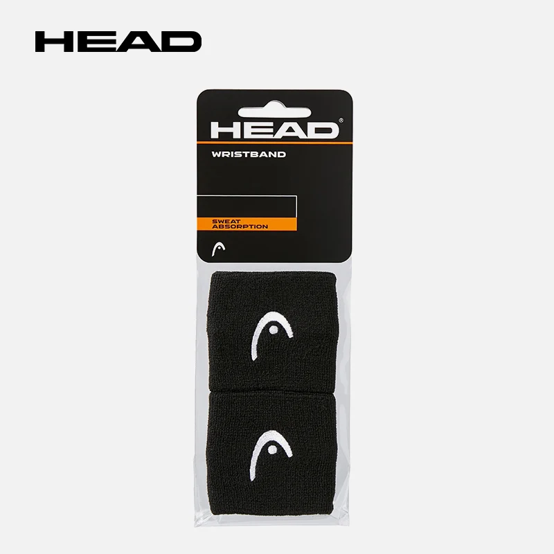 HEAD 2.5 Inches Sports Wristbands Tennis Comfortable Sweat Wiping Non Slip Wristband