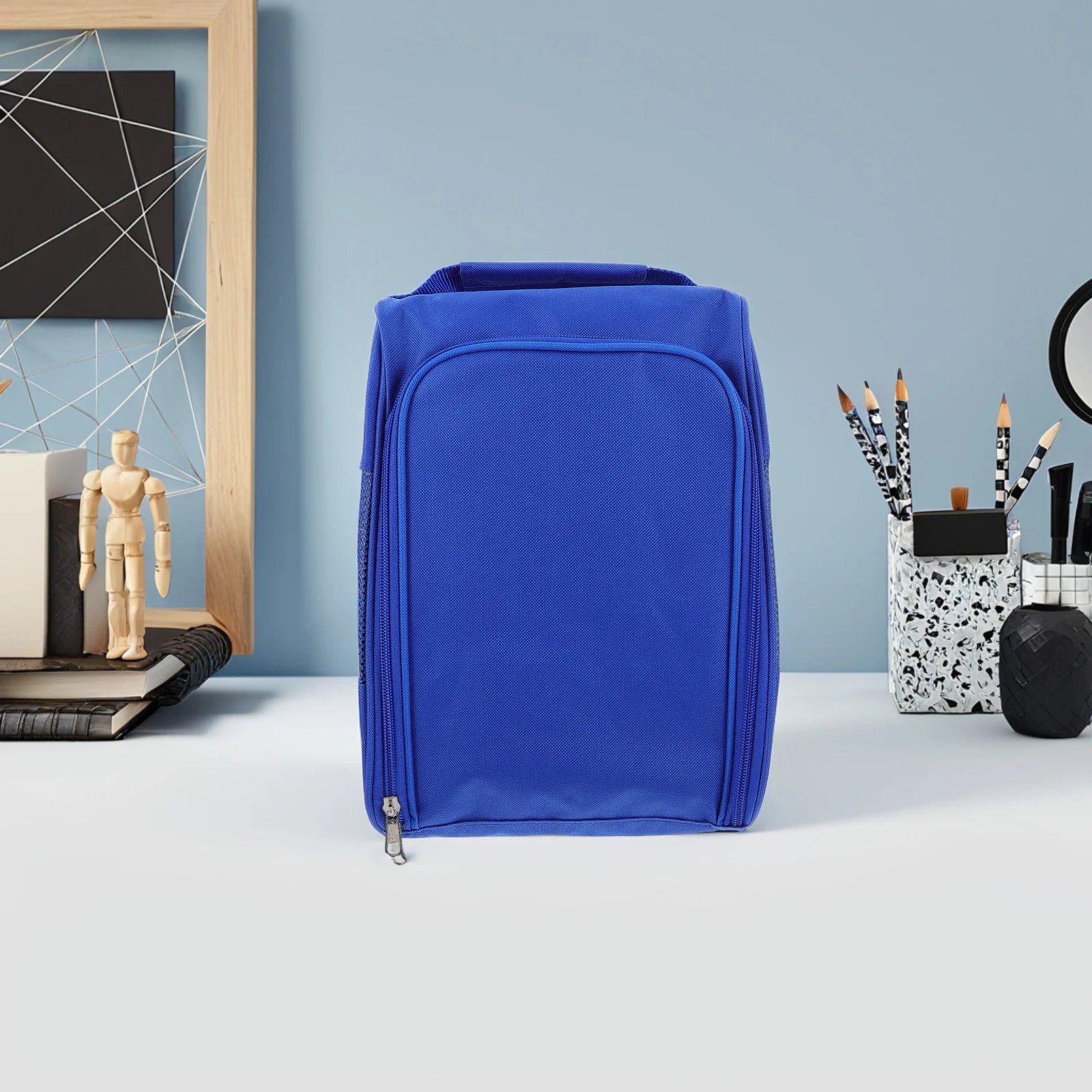 

Spacious Golf Shoe Bag with Ventilation Mesh Unisex Travel Organizer for Shoes Clothing Gear Ideal for Golf Soccer Tennis Trips