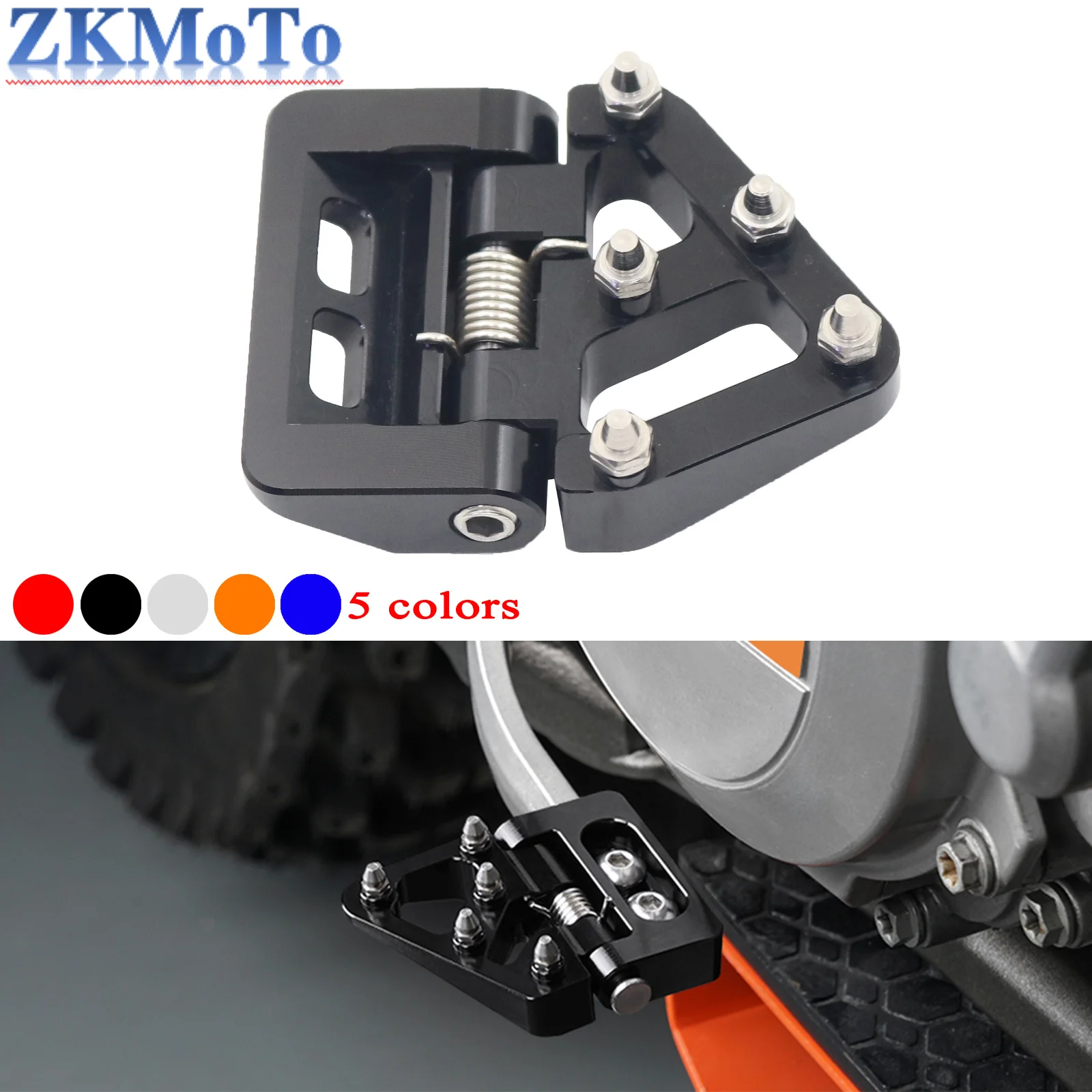 

Складная насадка на заднюю педаль тормоза для мотоцикла для KTM 790 890 390 1290 Adventure 690 Enduro 690 SMC R для Husqvarna 701 08-2023