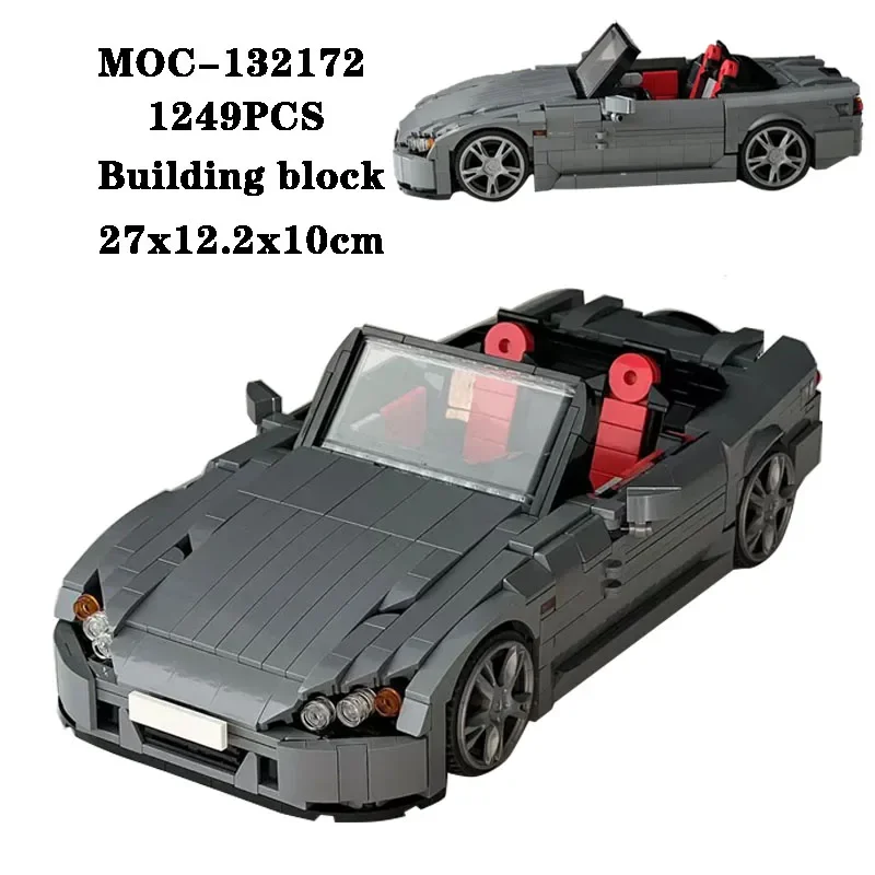 

Building Blocks MOC-132172 Super Racing Puzzle Building Blocks 1249PCS Puzzle Toys Building Block Toys Gifts Gifts for Kids