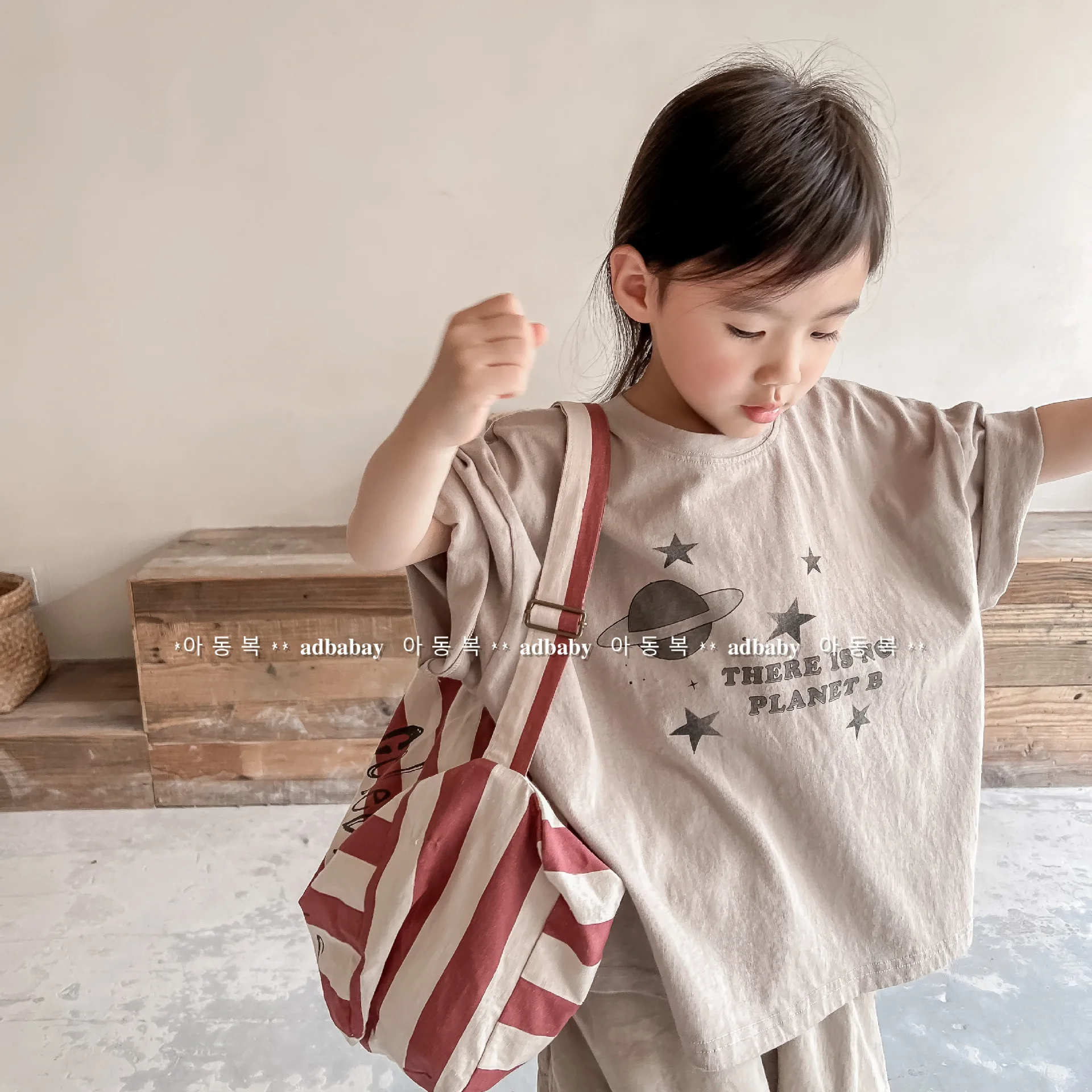 2026 Summer New Children Short Sleeve T Shirt Cute Planet Print Girls Loose Casual T Shirts Fashion Baby Boy Cotton T Shirt