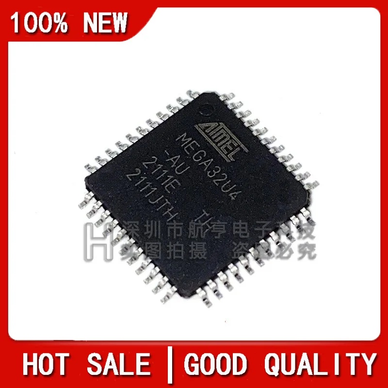 5PCS/LOT New Original ATMEGA32U4-AU ATMEGA32U4-A ATMEGA32U4 TQFP-44 16MHz Chipset