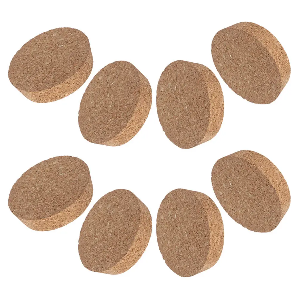 8 Tapas de Corcho Transparentes para Jarrones Hidropónicos, Tapones de Madera Cónicos Reutilizables para Terrarios, Macetas, Frascos Mason, Decoración del Hogar