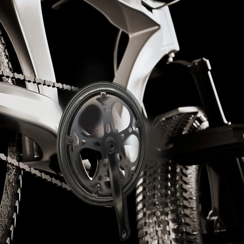  Single Chainring Bicycles Crank Arm 170mm Crankset Square Taper for Folding Bike