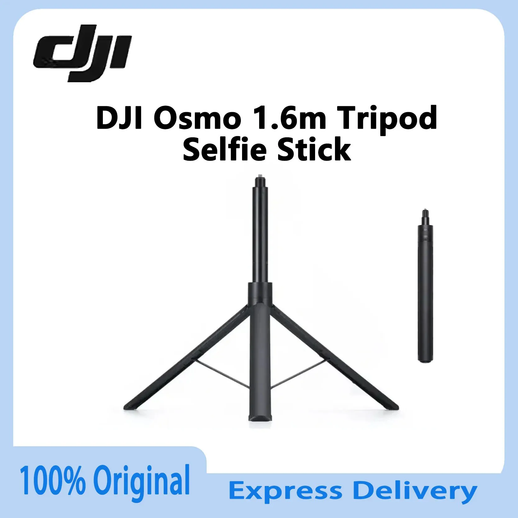 オリジナル-dji-osmo-16m-三脚自撮り棒-軽量で頑丈-広角撮影-ポータブル-dji-om-360-カメラ用-すぐに開くことができます