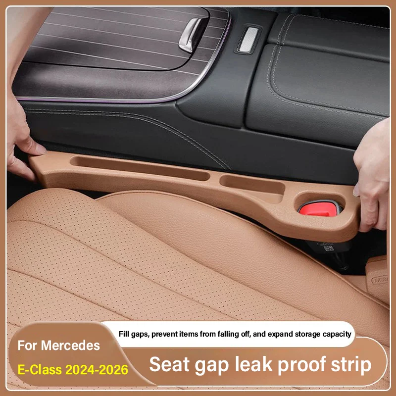 For Mercedes Benz A B C E S CLA GLC GLB EQE Class W177 W206 W214 C118 X254 AMG Car Seat Gap Filler Plugs Seat Seam Leak Strips