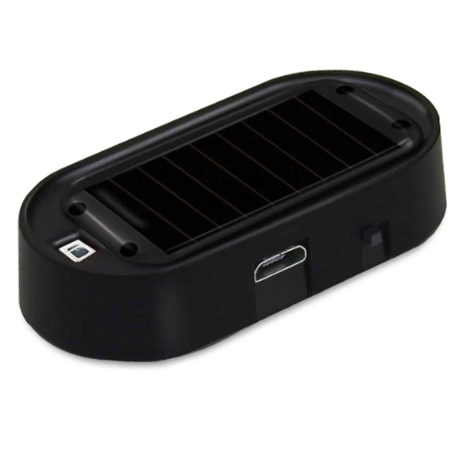 NEW Car Solar Simulation Reminder, Anti-theft LED Flashing Safety, USB Charging Port, Car Interior Modification Anti-theft Light