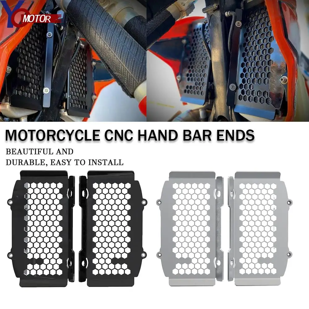 

For EXC XC XCW TPI 2T/4T model 2020 2021 2022 2023 EXC XC 125 150 250 300 Motorcycle Radiator Grille Guard Cover Protection Part