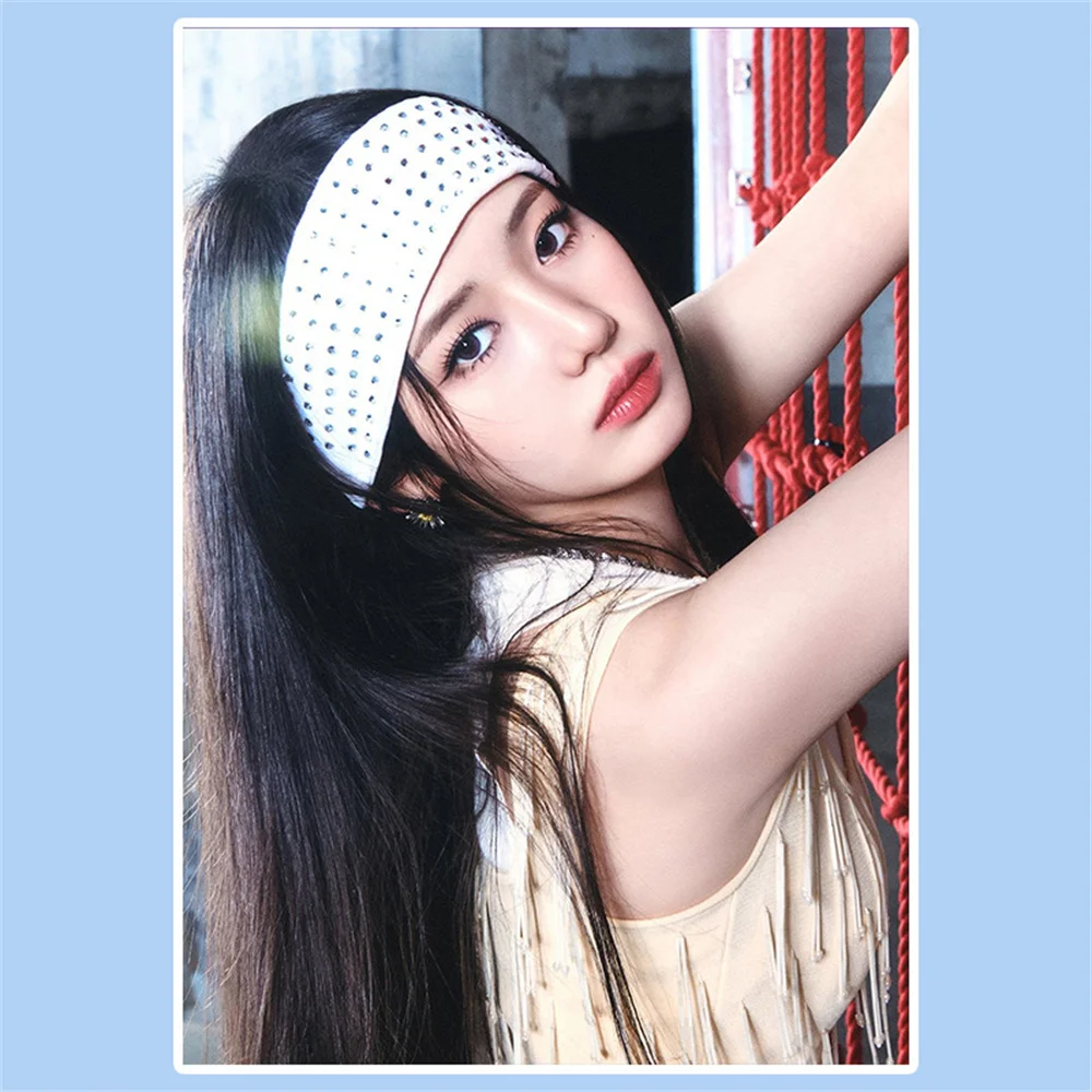 Kpop BABYMONSTER 1st Album DRIP Poster Character Printing Self-adhesive Wall Poster Decoration RUKA RAMI Fans Collection Gift