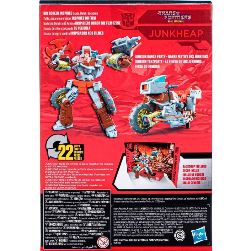 Novos produtos Stock Transformador G1 Junkyard brinquedos animados Kit de garagem ‌ Art Toy personagens de anime presentes de feriado estúdio interessante