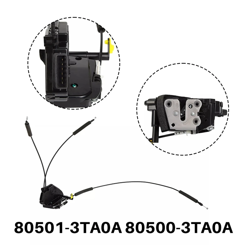 Car Door Lock Actuator Motor Front Left Driver Side 80501-3TA0A 80500-3TA0A For Nissan Altima 2.5L 3.5L