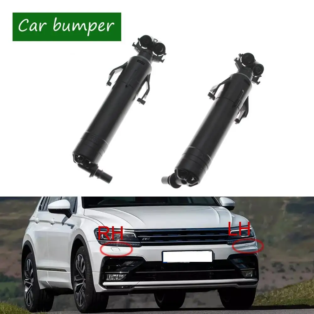 

New Front Headlight Washer Nozzle For Volkswagen Tiguan II Mk2 AD BW BT 2016 2017 2018 2019 2020 5NA955104A 5NA955103A