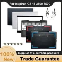 Nuevo para Dell Inspiron G3 15 3590 3500 P89F LCD contraportada/bisel frontal/bisagras/tornillo 0747KP 03HKFN 0YGCNV