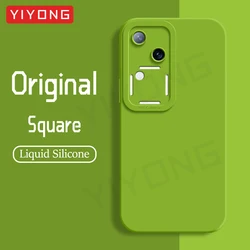 For Vivo V30 Case YIYONG Silky Liquid Silicone Soft Cover For VIVO V30 V30Pro VivoV30 Pro 5G Shockproof Phone Cases