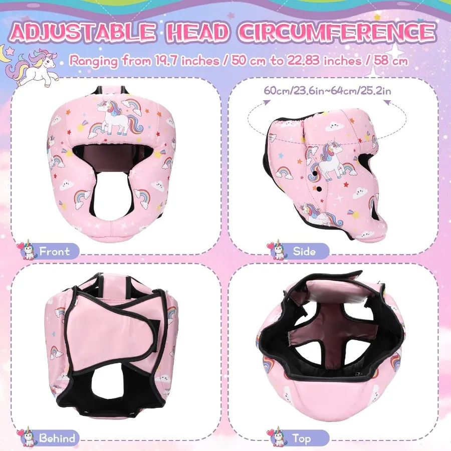 مجموعة قفازات الملاكمة وأغطية الرأس للمصارعة سعة 6 أونصة لـ: معدات الملاكمة كيك بوكسينغ الملاكمة التايلاندية BJJ الكاراتيه للتدريب المثالي