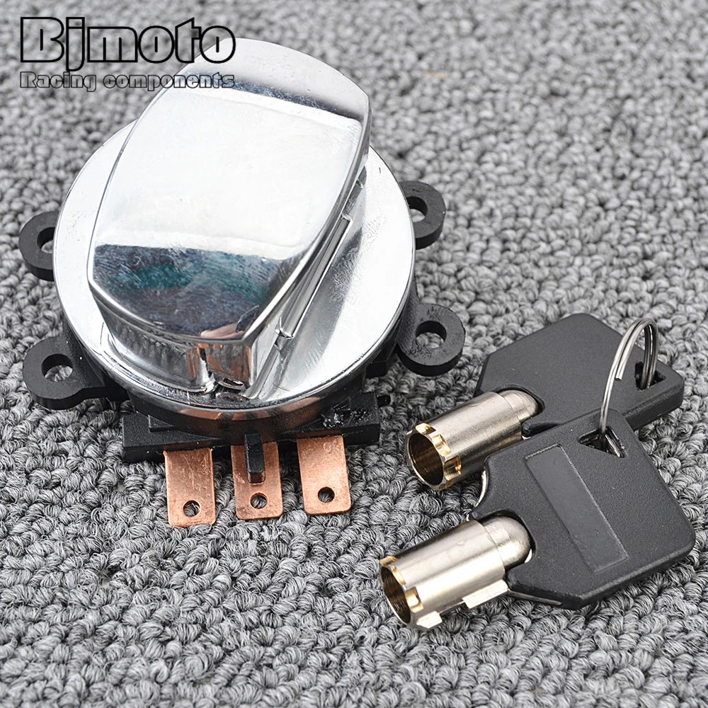 Ignition Switch Key For Harley Davidson CROSS BONES Dyna Low Rider Super Wide Glide FAT BOY Heritage Softail Classi Springer