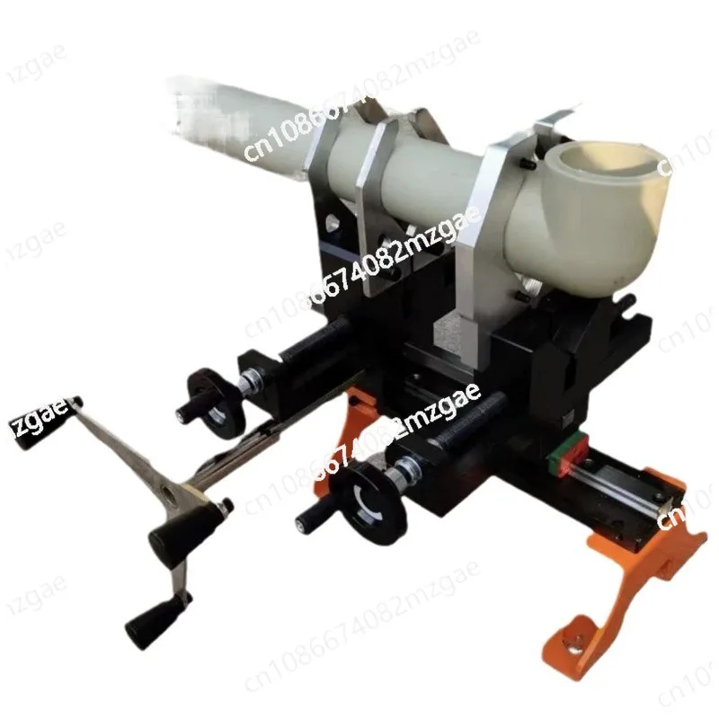 Manual Sleeve Welding Machine with Dedicated Bracket - For PE/PPR Pipe Heat Fusion, Supports 32-90mm Straight Sleeves