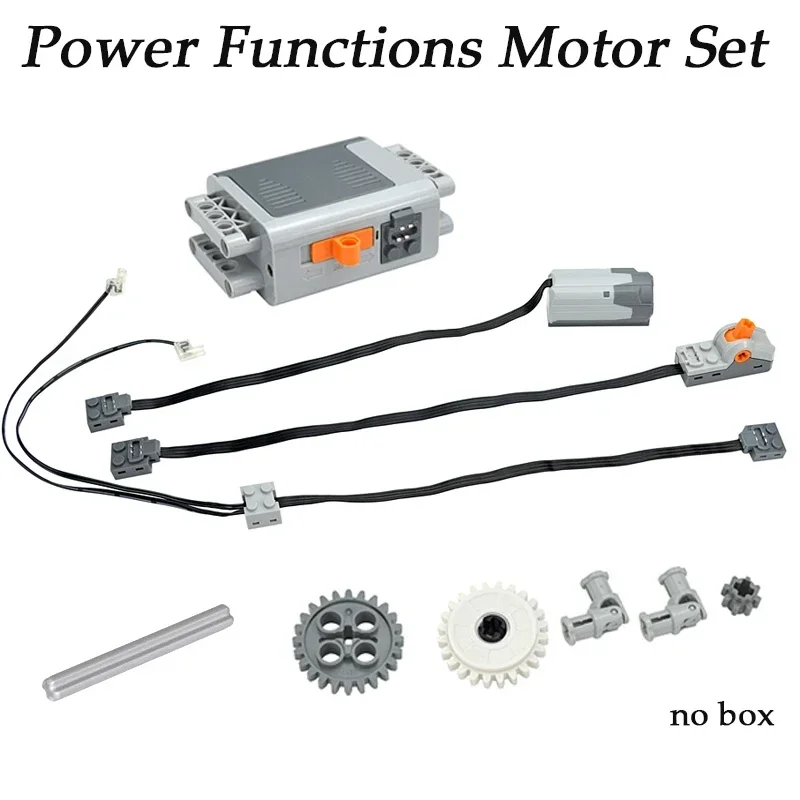 High-Tech Motor Kit Power Functions motors 8293 Mechanical Group Technology Series Building Blocks for 42006 Excavator Toys