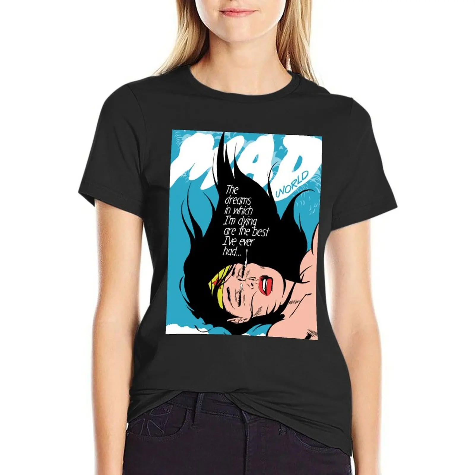 

Mad T-Shirt heavyweights customizeds lady clothes plus sizes t-shirt dress for Women sexy