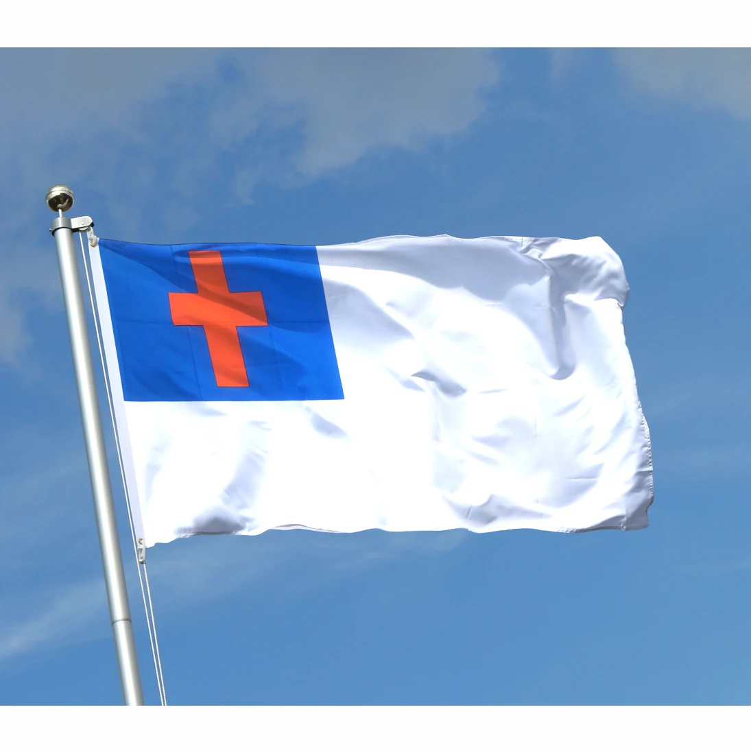 90x150cm Christian Flag Jesus God Christ Church Christian Flag High Quality Polyester Hanging Banner For Decoration