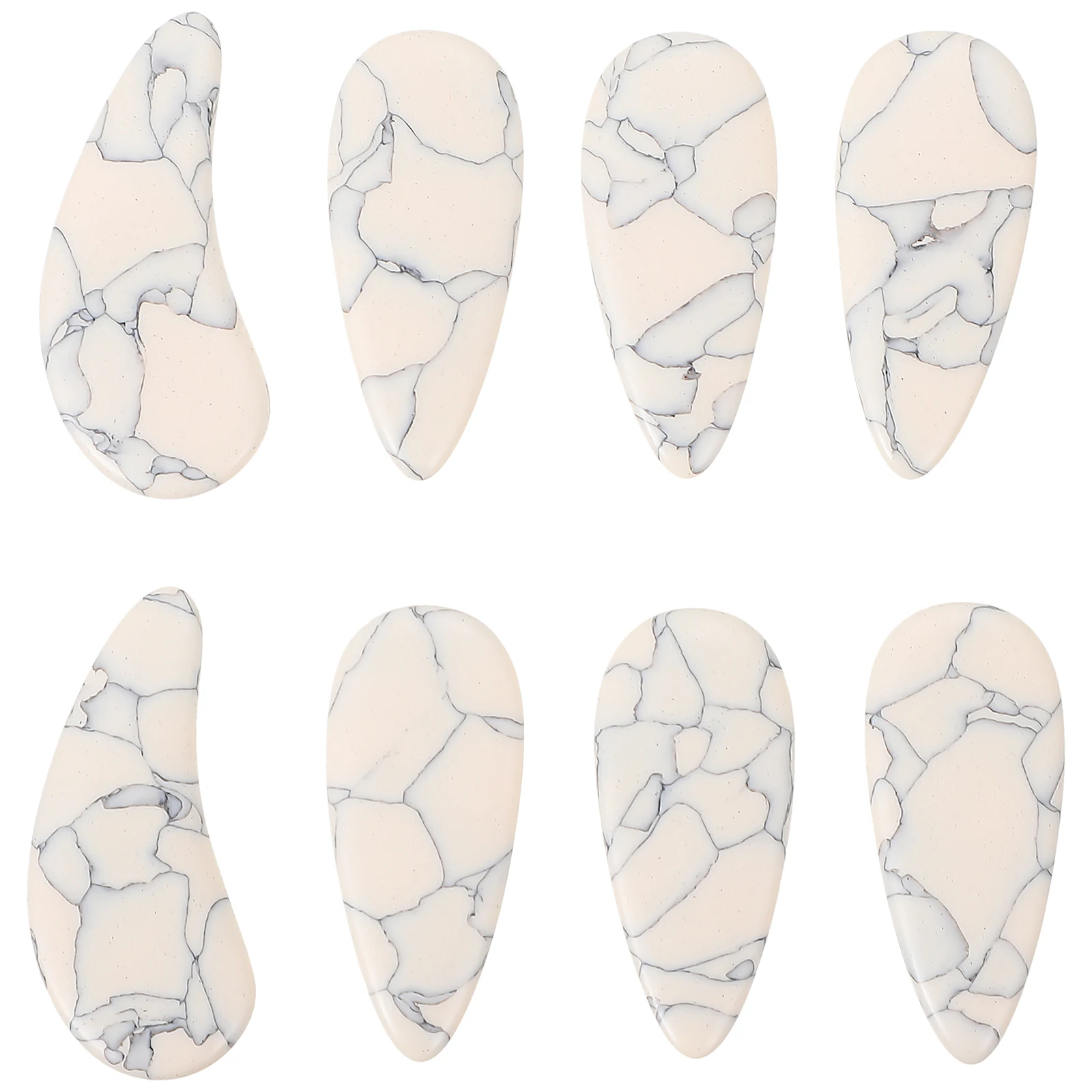 

8 Pcs Guzheng Nails Accessories Finger Picks Fake Guard Supplies Practical False Practice