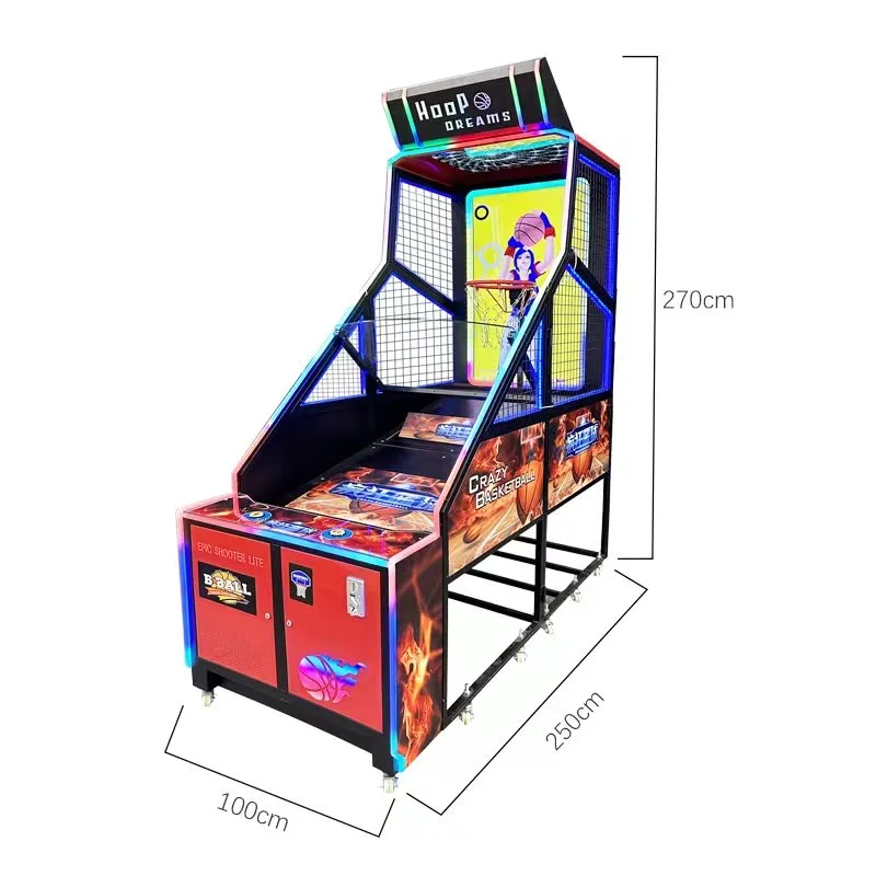 Basketball Arcade Game Machine coin Operated Basketball Game Machine crazy Hoop Basketball Game Machine