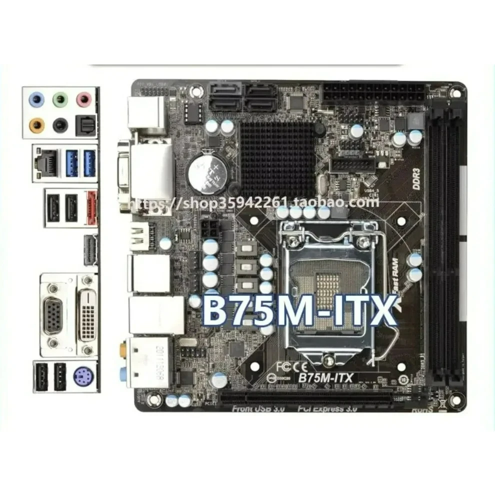 For ASUS P8H77 P8Z77 P8H61-I DELUXE 1155 Mini ITX main board CP3130-8  (store code: 0769)