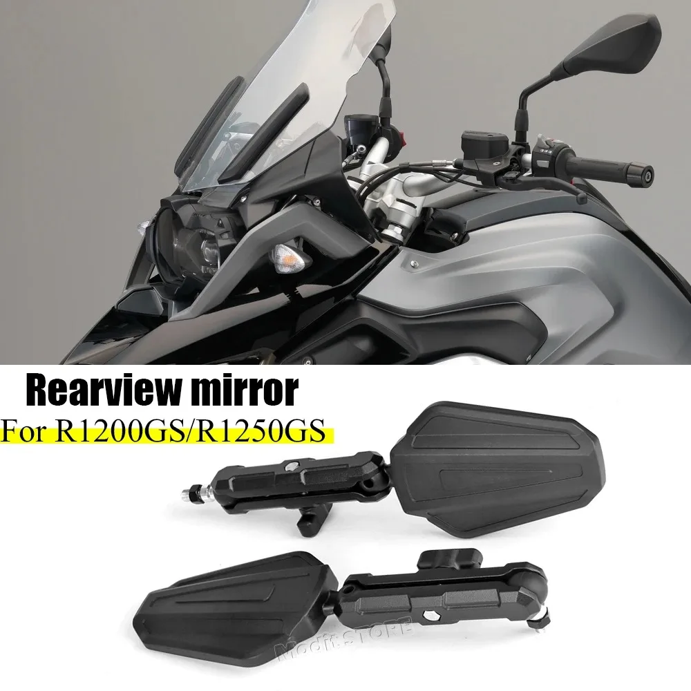 WB1 WB1 2 PCS/SET Motorcycle Rearview Mirror rearview mirror Anti-fall Folding For BMW R1200GS R1250GS ADV For HONDA NC750X
