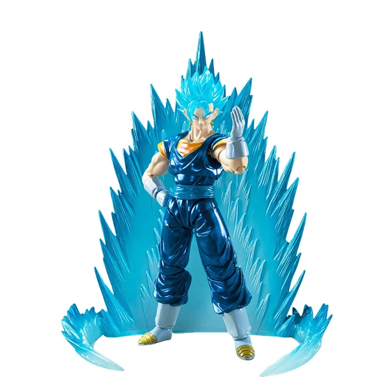 Bandai genuino SHF Dragon Ball SUPER SAIYAN GOD SUPER SAIYAN VEGITO-edición exclusiva-modelo de figura de acción de Anime juguetes regalo niños