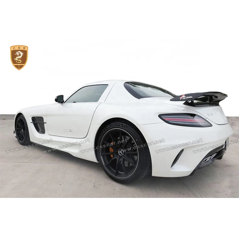 

C197 Model 2010-2014 Year Car Covert To Black-serie Style Body Kit For Mercede-bens Sls Series
