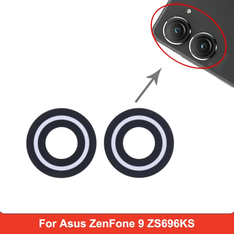 Back Rear camera Lens for Asus ZenFone 9 ZS696KS Camera Lens